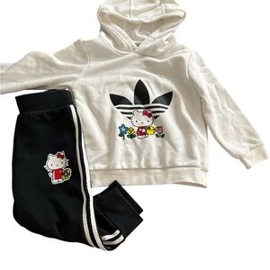 Adidas x Hello Kitty Black Joggers